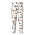 thumbnail image 1 of Pofeuu Snake Print Teenagers' Pajama Pants, Soft Lounge Pajama Pants with big pockets for Men Plaid Pj Bottoms-Small, 1 of 6