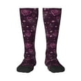 thumbnail image 1 of Pofeuu Snowflakes and Hearts Print Stockings, Adult Running Hiking Socks for Youth and Adult, 1 of 6
