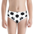 thumbnail image 1 of Pofeuu Soccer Ball Print Boy's Briefs Toddler Boys' Underwear, Organic Cotton, Comfort Briefs-Medium, 1 of 7