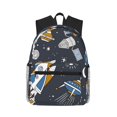 thumbnail image 1 of Pofeuu Space Cars Print Laptop Backpack Travel Canvas Backpack for School Lightweight and Comfortable Backpack College Backpack Schoolbag, 1 of 6