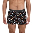 thumbnail image 1 of Pofeuu Space Rocket Print Men’s Boxer Briefs, Moisture-Wicking Underwear, Regular,Trunk-XX-Large, 1 of 5