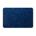 thumbnail image 1 of Pofeuu Sparkling Blue Glitter Print Flannel Doormats Rug16"x24"Rug Washable Doormats Indoor Outdoor Rugs for Layered Front Door Mats, Porch, Kitchen, Entryway, 1 of 7