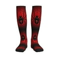 thumbnail image 1 of Pofeuu Spider on the Web Print Compression Socks for Women & Men Circulation - Best Support for Nurses,Running,Athletic,Sports, 1 of 7