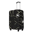 thumbnail image 1 of Pofeuu Spiders On The Web Print Luggage Suitcase Cover Protector Luggage Washable Covers Aesthetic for 18/24/28/32 inch Luggage（No luggage included）-, 1 of 7