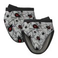 thumbnail image 1 of Pofeuu Spiders Print Thickened Mini Silicone Oven Mitts Heat Resistant, Rubber Oven Mitt Gloves, Finger Pinch Grips, Pot Holder, Silicone Potholder, 1 of 7
