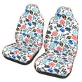 thumbnail image 1 of Pofeuu Sport Items Print Automotive Car Seat Covers Flat Cloth Full Set Seat Covers,Car Seat Covers front seats for Cars Trucks and SUVs(Two packs), 1 of 7