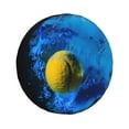 thumbnail image 1 of Pofeuu Sports Tennis Ball Print Spare Tire Wheel Cover for Car Truck SUV Camper Universal Fit Spare Tire Cover RV Spare Tire Covers-16 inch, 1 of 6