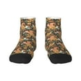 thumbnail image 1 of Pofeuu Squirrel Mushroom Yellow Flower Print 30cm Socks, Adult Running Hiking Socks for Youth and Adult, 1 of 7