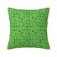 thumbnail image 1 of Pofeuu St Patrick's Day Print Double-sided plush pillowcase Square Throw Pillow Covers Pillows Cover for Living Room Bedroom Sofa Couch Cushion Cover（No pillow core）-16"x16", 1 of 7