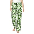 thumbnail image 1 of Pofeuu St. Patrick's Day Print Women's Fashion Pajama Pants with Pockets Comfy Drawstring Sleep Lounge Bottoms-Large, 1 of 6