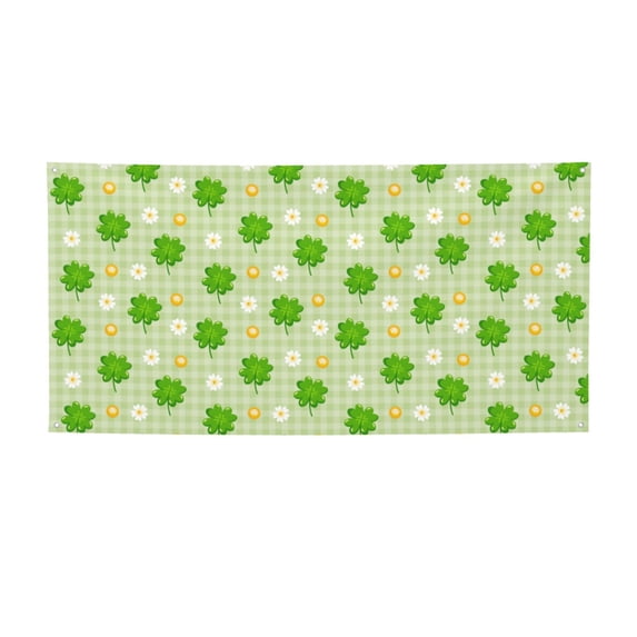 Pofeuu St Patrick's Day11 Print Colorful Yard Festival Banner Sign Party Outdoor & Indoor Party Decoration Banne Festival Yard Sign-Small