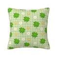 thumbnail image 1 of Pofeuu St Patrick's Day11 Print Double-sided plush pillowcase Square Throw Pillow Covers Pillows Cover for Living Room Bedroom Sofa Couch Cushion Cover（No pillow core）-16"x16", 1 of 7