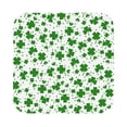 thumbnail image 1 of Pofeuu St Patrick's Day4 Print Leather Coasters Set of 6, Round Cups Mugs Mat Pad for Home Kitchen Heat Resistant Drink Coasters,Square, 1 of 7