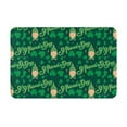 thumbnail image 1 of Pofeuu St Patrick's Day9 Print Flannel Doormats Rug16"x24"Rug Washable Doormats Indoor Outdoor Rugs for Layered Front Door Mats, Porch, Kitchen, Entryway, 1 of 7