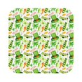 thumbnail image 1 of Pofeuu St. Patrick's day Print Leather Coasters Set of 6, Round Cups Mugs Mat Pad for Home Kitchen Heat Resistant Drink Coasters,Square, 1 of 7