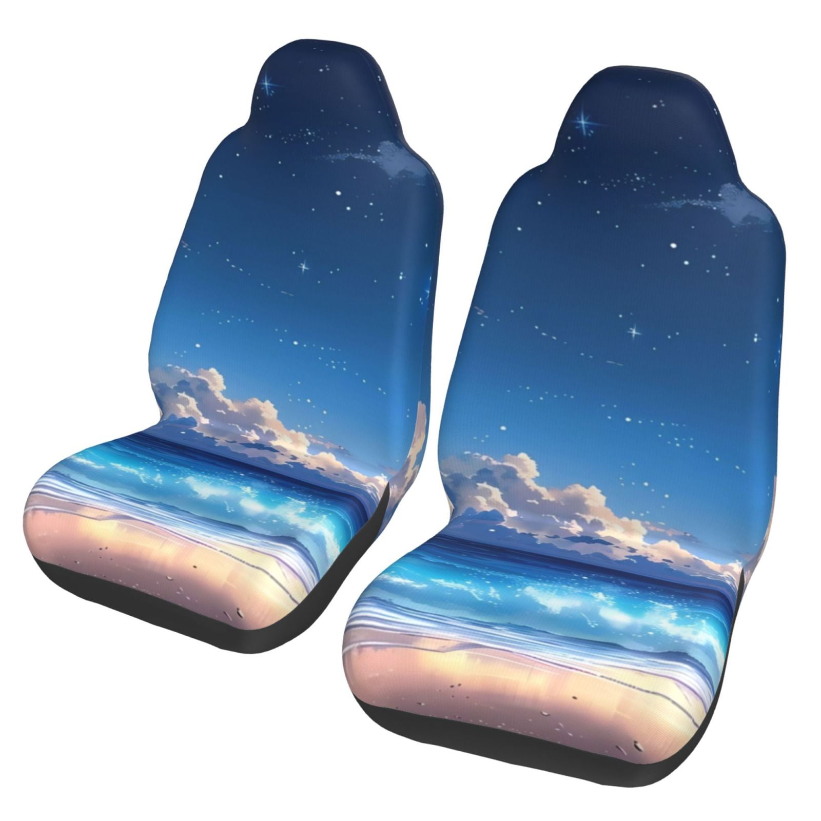 Galaxy Night Print Car Seat Covers