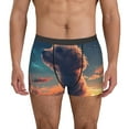thumbnail image 1 of Pofeuu Starry Sky Cloud Puppy Print Men’s Boxer Briefs, Moisture-Wicking Underwear, Regular,Trunk-XX-Large, 1 of 5