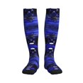 thumbnail image 1 of Pofeuu Steel Skull Print Compression Socks for Women & Men Circulation - Best Support for Nurses,Running,Athletic,Sports, 1 of 7
