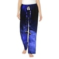 thumbnail image 1 of Pofeuu Steel Skull Print Women's Fashion Pajama Pants with Pockets Comfy Drawstring Sleep Lounge Bottoms-XX-Large, 1 of 6