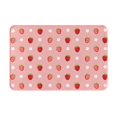 thumbnail image 1 of Pofeuu Strawberries Print Flannel Doormats Rug16"x24"Rug Washable Doormats Indoor Outdoor Rugs for Layered Front Door Mats, Porch, Kitchen, Entryway, 1 of 7