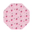 thumbnail image 1 of Pofeuu Strawberries Print Leather Coasters Set of 6, Round Cups Mugs Mat Pad for Home Kitchen Heat Resistant Drink Coasters,Octagon, 1 of 7