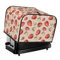 thumbnail image 1 of Pofeuu Strawberries Print Toaster Cover 4 Slice, Bread Dust Cover & Fingerprint Protection, Kitchen Small Appliance Covers(Toaster Cover), 1 of 7