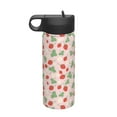 thumbnail image 1 of Pofeuu Strawberry Print 18oz Sports Insulated Kettle, Sports Bottle Water Bottles For Men Women For Gym Hiking Camping Running Mountain Bike Outdoor Sports, 1 of 8