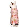 thumbnail image 1 of Pofeuu Strawberry Print Dog Clothes Dogs Sweater Soft Puppies Clothing Winter Puppy Sweaters Warm Outfit for Dogs-Large, 1 of 7