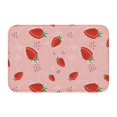 thumbnail image 1 of Pofeuu Strawberry Print Hem Mat 40x60 - Multipurpose Doormat for Indoor & Outdoor Use - Welcome Your Guests with our Entrance Mat, 1 of 6