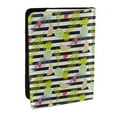 thumbnail image 1 of Pofeuu Striped With Palm Tree Branches Print Travel Document Organizer Passport Holder Men Women for Family (6.5 in x 4.5 in),Wallet Holder Credit Card Clutch Bag Case, 1 of 5