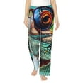 thumbnail image 1 of Pofeuu Stylish Sunglasses Iguana Print Women's Fashion Pajama Pants with Pockets Comfy Drawstring Sleep Lounge Bottoms-Large, 1 of 6