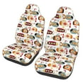 thumbnail image 1 of Pofeuu Submarines Print Automotive Car Seat Covers Flat Cloth Full Set Seat Covers,Car Seat Covers front seats for Cars Trucks and SUVs(Two packs), 1 of 7