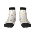 thumbnail image 1 of Pofeuu Summer Rabbit Print 30cm Socks, Adult Running Hiking Socks for Youth and Adult, 1 of 7