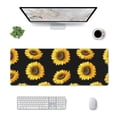 thumbnail image 1 of Pofeuu Sunflower (2) Print Desk Mat for Keyboard and Mouse，Computer Desk Matt for Desktop，Large Mouse Pad for Desk，Desk Pads on Top of Desks 12x31.5in, 1 of 8
