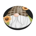 thumbnail image 1 of Pofeuu Sunflower Gnomes 4 Print Round Bar Stool Covers - Super Soft and Washable Elastic Stool Cushion Slipcover Easy Clean Velvet-12 inch, 1 of 7