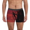 thumbnail image 1 of Pofeuu Sunset Cliff Climbers Print Men’s Boxer Briefs, Moisture-Wicking Underwear, Regular,Trunk-Large, 1 of 5