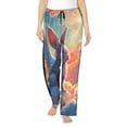 thumbnail image 1 of Pofeuu Sunshine Winged Rabbit Print Women's Fashion Pajama Pants with Pockets Comfy Drawstring Sleep Lounge Bottoms-Small, 1 of 6