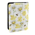 thumbnail image 1 of Pofeuu Sweet Honey Print Travel Document Organizer Passport Holder Men Women for Family (6.5 in x 4.5 in),Wallet Holder Credit Card Clutch Bag Case, 1 of 5