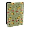 thumbnail image 1 of Pofeuu Taco Print Travel Document Organizer Passport Holder Men Women for Family (6.5 in x 4.5 in),Wallet Holder Credit Card Clutch Bag Case, 1 of 5