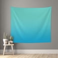 thumbnail image 1 of Pofeuu Teal Turquoise Print Wall Tapestry Decoration Wall Hanging Tapestry 60 x 51 Inch, 1 of 6