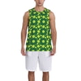 thumbnail image 1 of Pofeuu Tennis Balls Print Basketball Jersey, Shirts for Men Youth Basketball Jersey Crew Neck-Medium, 1 of 6