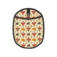 thumbnail image 1 of Pofeuu Thanksgiving Turkeys Print Silicone Pot Mat Mitten With Hanging Loop Heat Resistant Oven Mitts Non-Slip Bbq Baking Smoking Potholders, 1 of 7