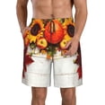 thumbnail image 1 of Pofeuu Thanksgiving With Autumn Prin Men's Swim Trunks Quick Dry Bathing Suit Swimming Board Shorts Mesh Lining Beach Swimwear-Small, 1 of 6