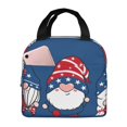 thumbnail image 1 of Pofeuu Three Gnome Independence Day Print Lunch Bag Lunch Box Large Capacity Insulated Lunch Bag for Adult, Leakproof Reusable Lunch Tote Bags for Work, 1 of 5
