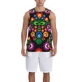 thumbnail image 1 of Pofeuu Traditional Floral Polish Print Basketball Jersey, Shirts for Men Youth Basketball Jersey Crew Neck-X-Large, 1 of 6