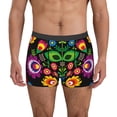 thumbnail image 1 of Pofeuu Traditional Floral Polish Print Men’s Boxer Briefs, Moisture-Wicking Underwear, Regular,Trunk-Medium, 1 of 5