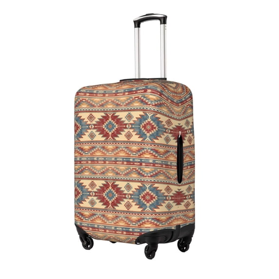 Pofeuu Traditional Tribal Aztec Print Luggage Suitcase Cover Protector Luggage Washable Covers Aesthetic for 18/24/28/32 inch Luggage(No luggage included)-X-Large