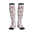 thumbnail image 1 of Pofeuu Trains Print Compression Socks for Women & Men Circulation - Best Support for Nurses,Running,Athletic,Sports, 1 of 7