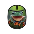 thumbnail image 1 of Pofeuu Tree Frog Print Silicone Pot Mat Mitten With Hanging Loop Heat Resistant Oven Mitts Non-Slip Bbq Baking Smoking Potholders, 1 of 7