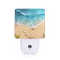 thumbnail image 1 of Pofeuu Tropical Beach With Starfish Print Night Lights Plug into Wall with Dusk-to-Dawn Light Sensor, LED Nightlight for Bathroom, Adult, Hallway-EU, 1 of 7